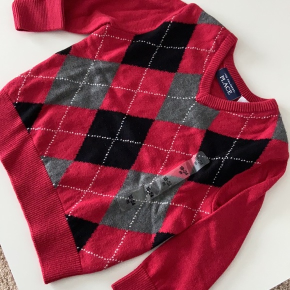 Boys argyle fall/holiday sweaters - Picture 3 of 6